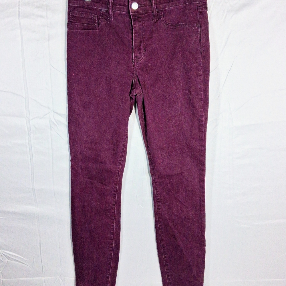 Gap Size 4--- 27"-28" Waist Plum/Burgundy Women's Girl's Favorite Jeggings